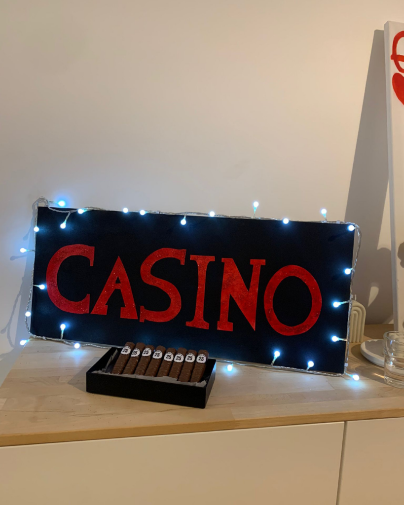 Casino party - décoration