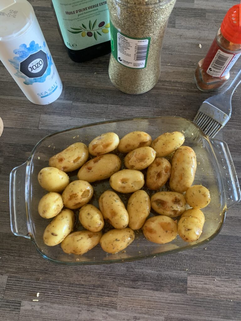 Pommes de terre en fantome - recette